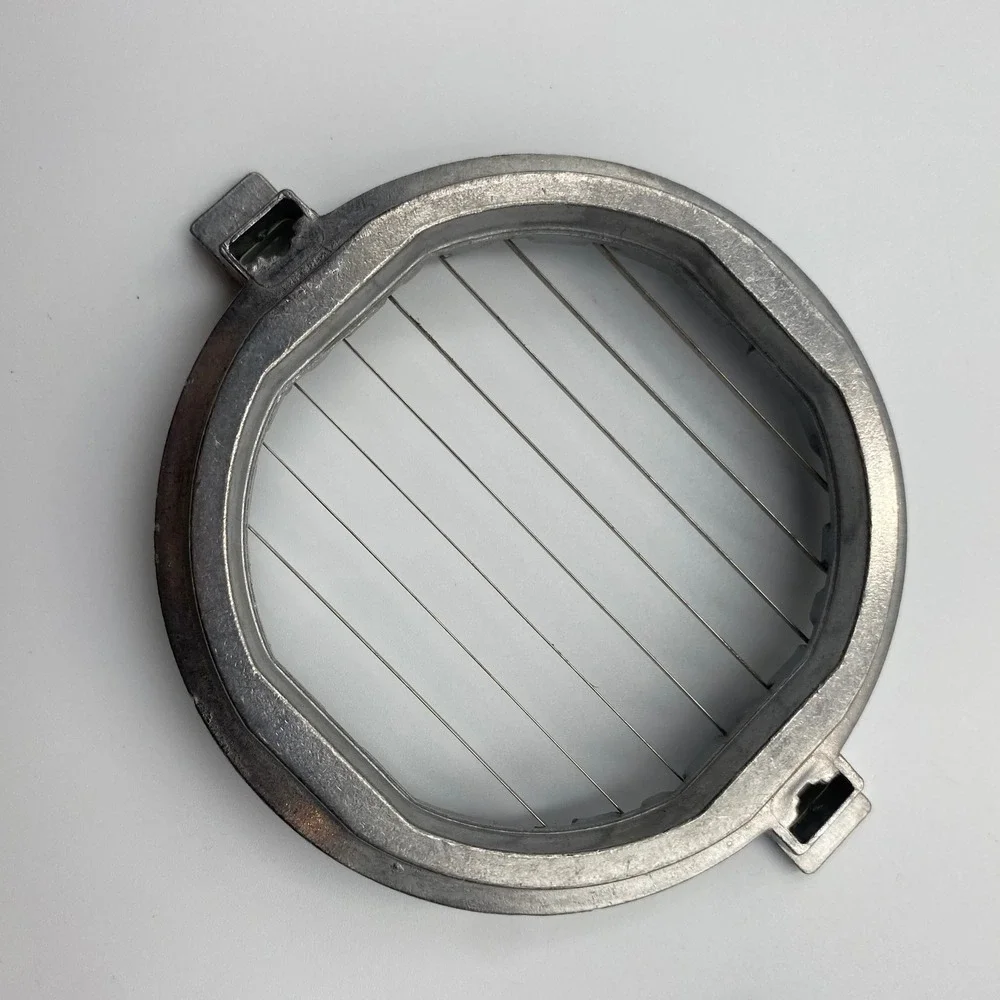 Vintage Veg-O-Matic‎ Replacement Bottom Cutting Ring Part 707-1-B Silver Metal